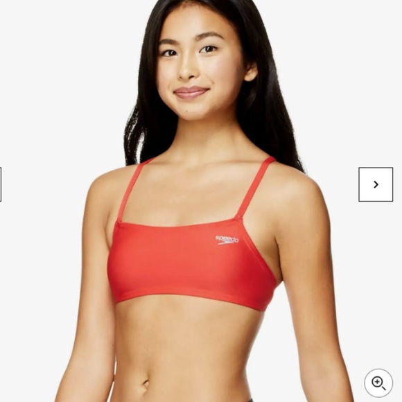 Speedo Other - NWT Speedo red strappy bikini top